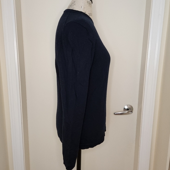 Navy wool sweater - Picture 2 of 9